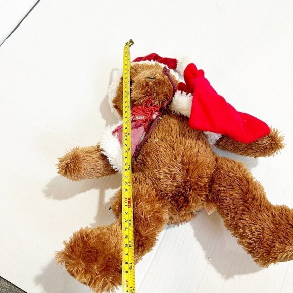🌷 sale* Frango Christmas Bear 2006 Santa Macy’s The Bon Marche Collectible - Picture 10 of 11